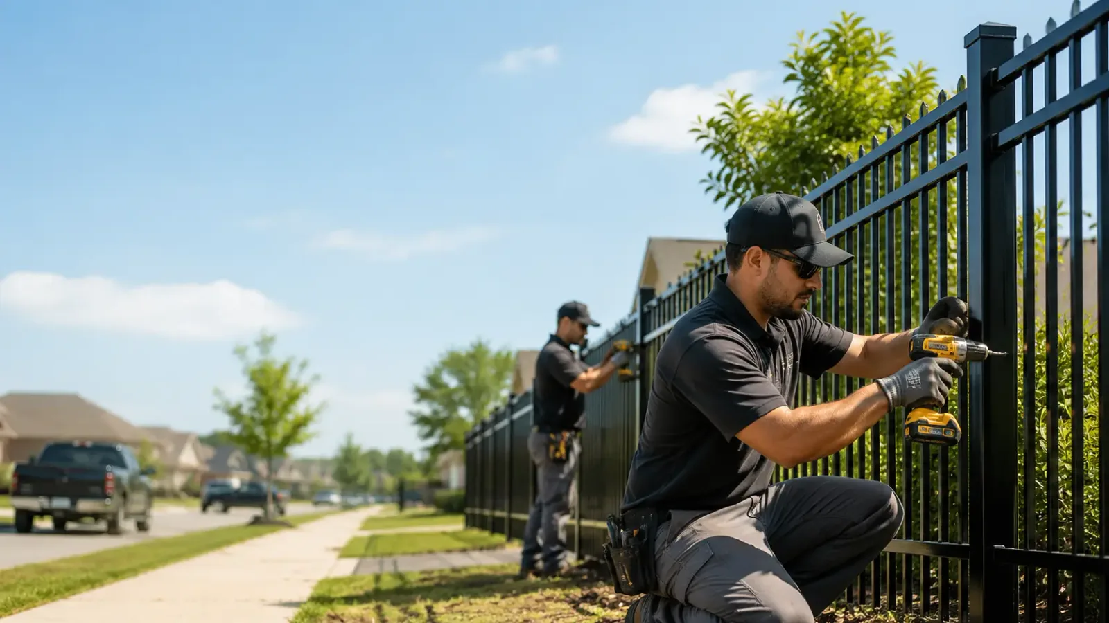 Metal Fence Installation in Mcadenville, NC